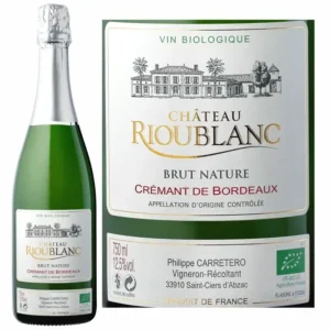 Crémant de Bordeaux ‘Brut Nature’ BIO